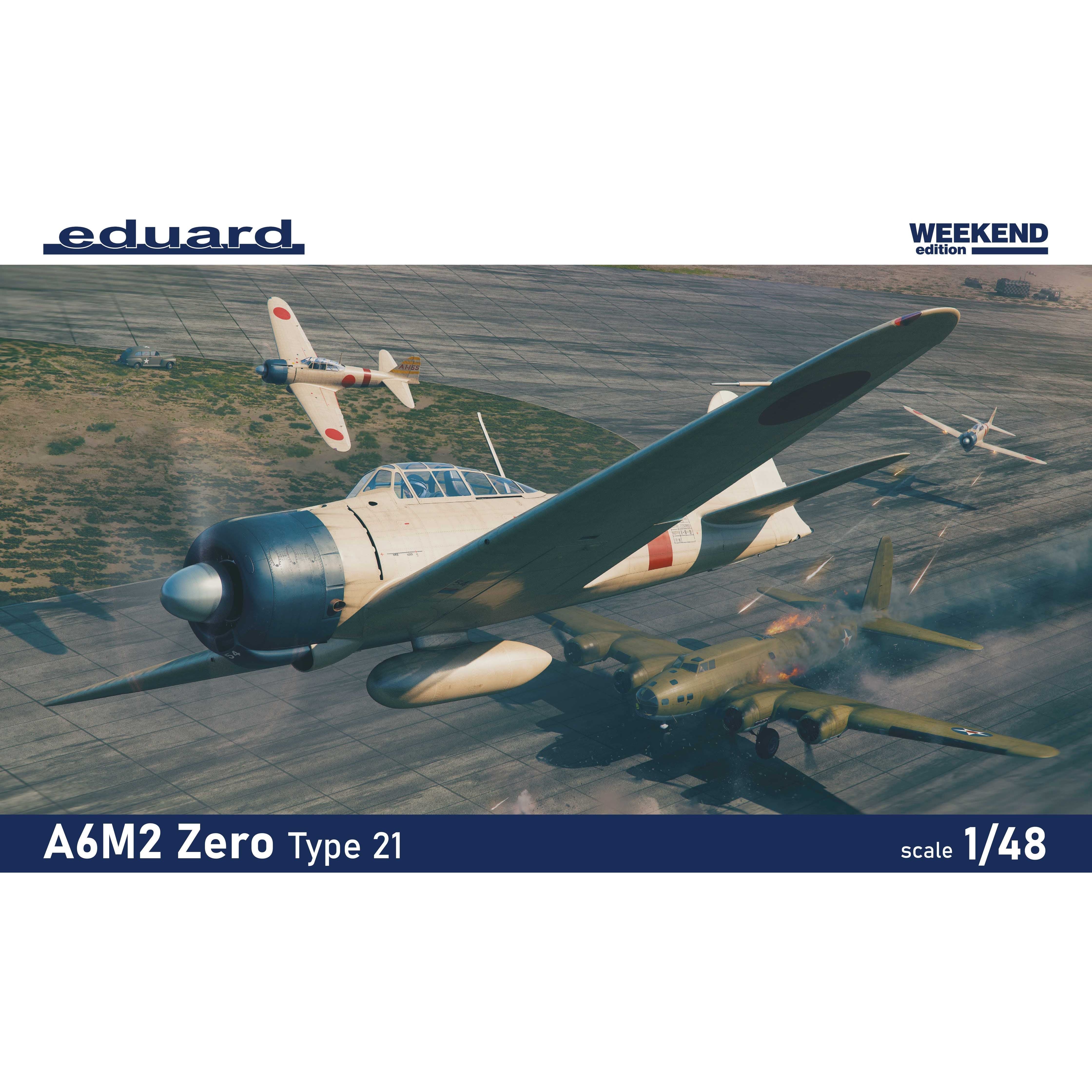 A6M2 Zero Type 21 [Weekend Edition] 1/48 #84189 by Eduard
