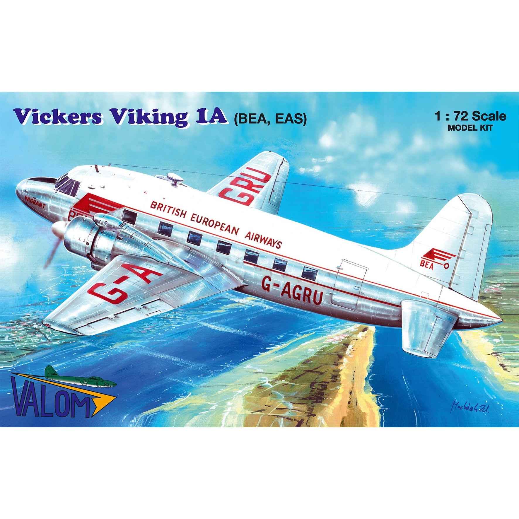 Vickers Viking 1A (BEA, EAS) 1/72 by Valom