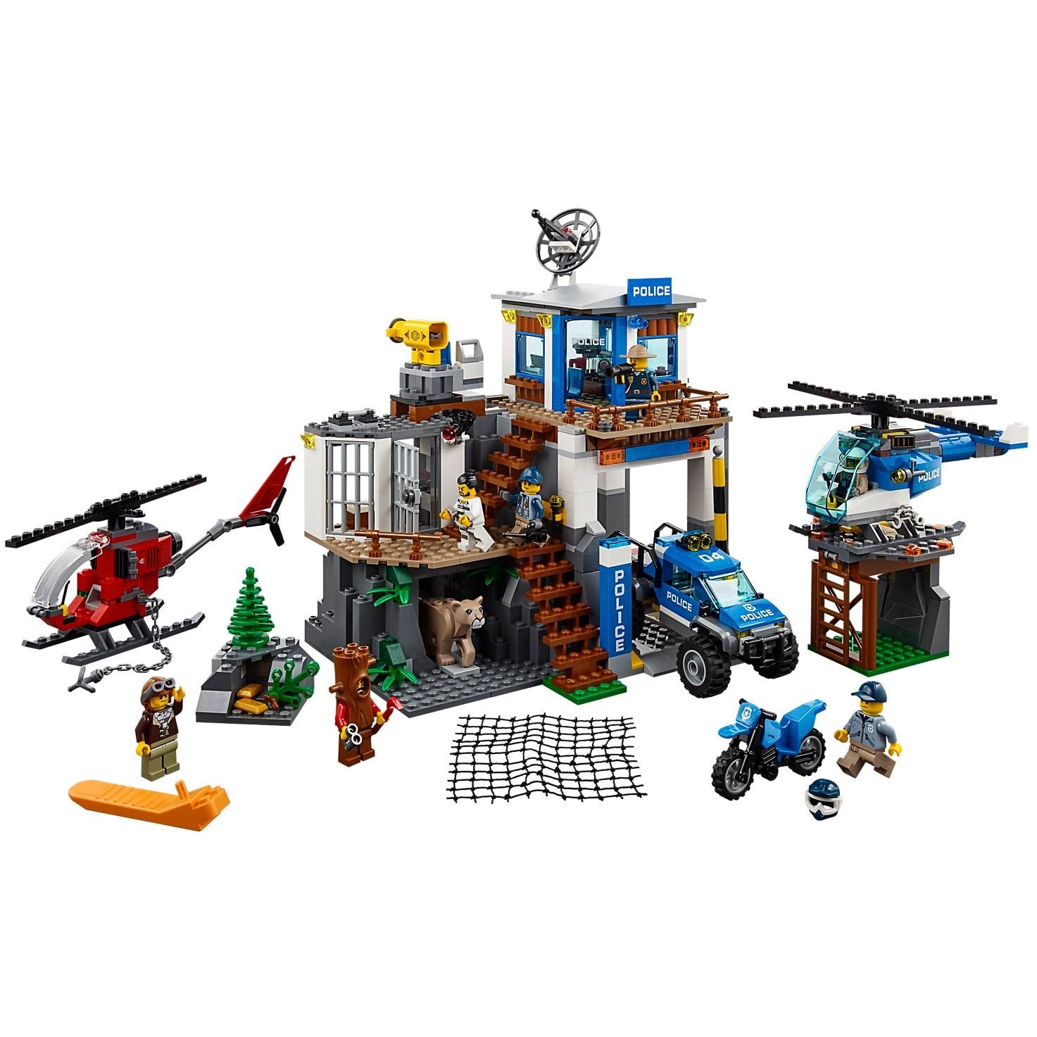 Lego City: Police Mountain Headquarters 60174