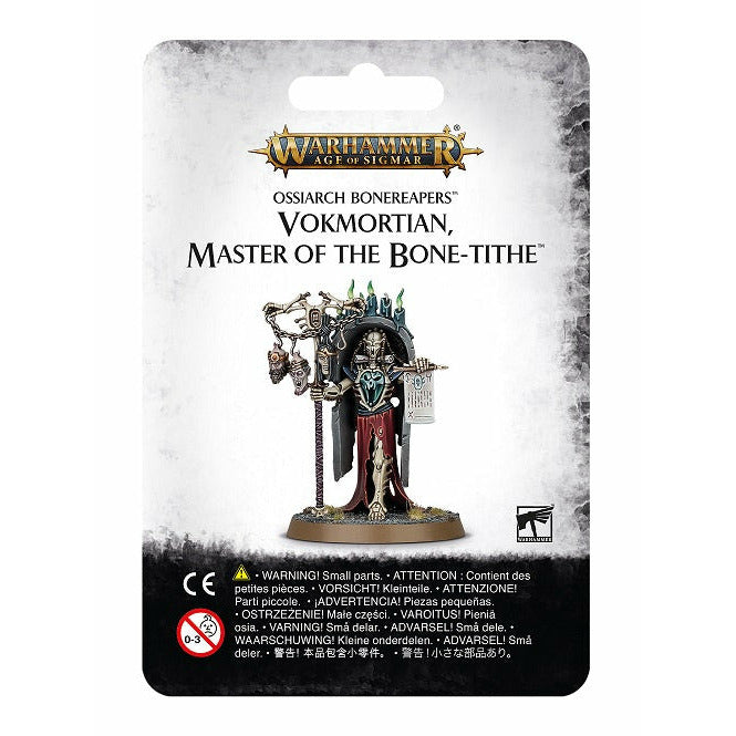 Age of Sigmar Ossiarch Bonereapers - Vokmortian Master of the Bone-Tithe