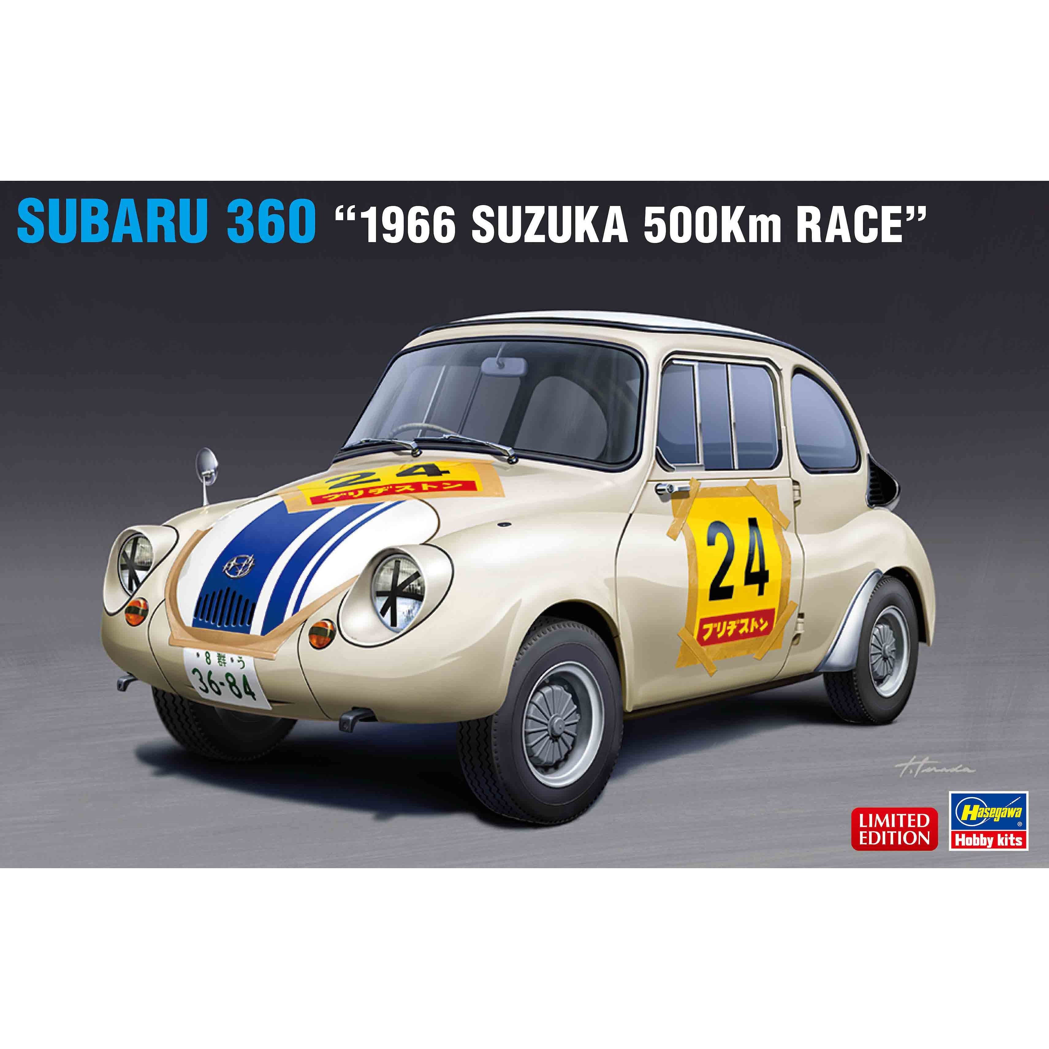 Subaru 360 "1966 Suzuka 500Km Race" 1/24 #20569 by Hasegawa