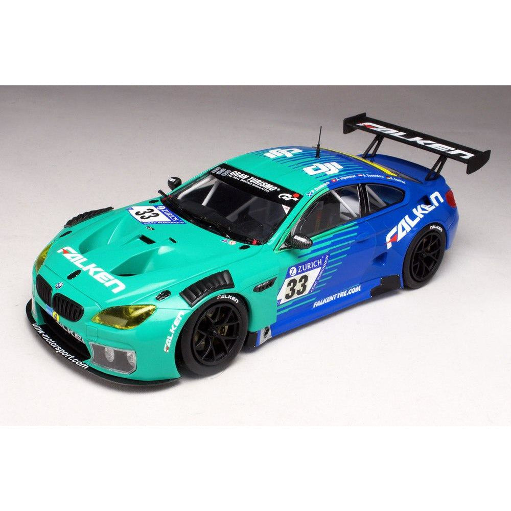 NuNu BMW M6 GT3 2017 24 Hours Nurburgring Kit, Vehicle 1/24 by Platz