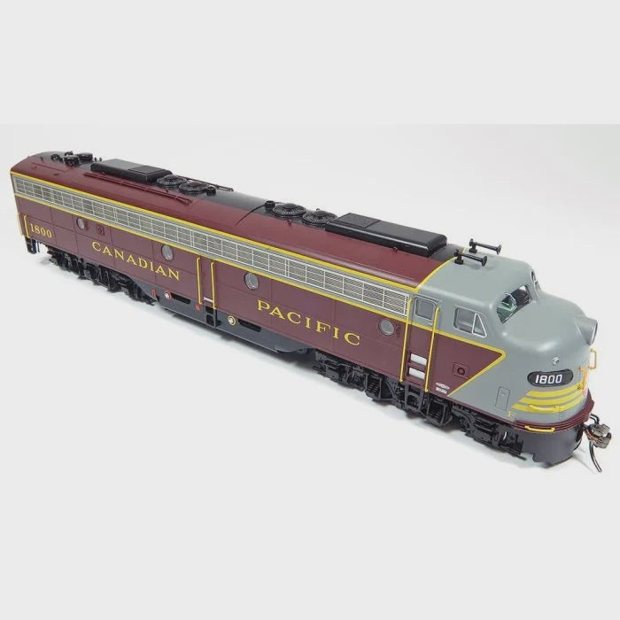Rapido 28510 HO EMD E8A (DC/DCC/Sound): Canadian Pacific - Early Maroon: #1801