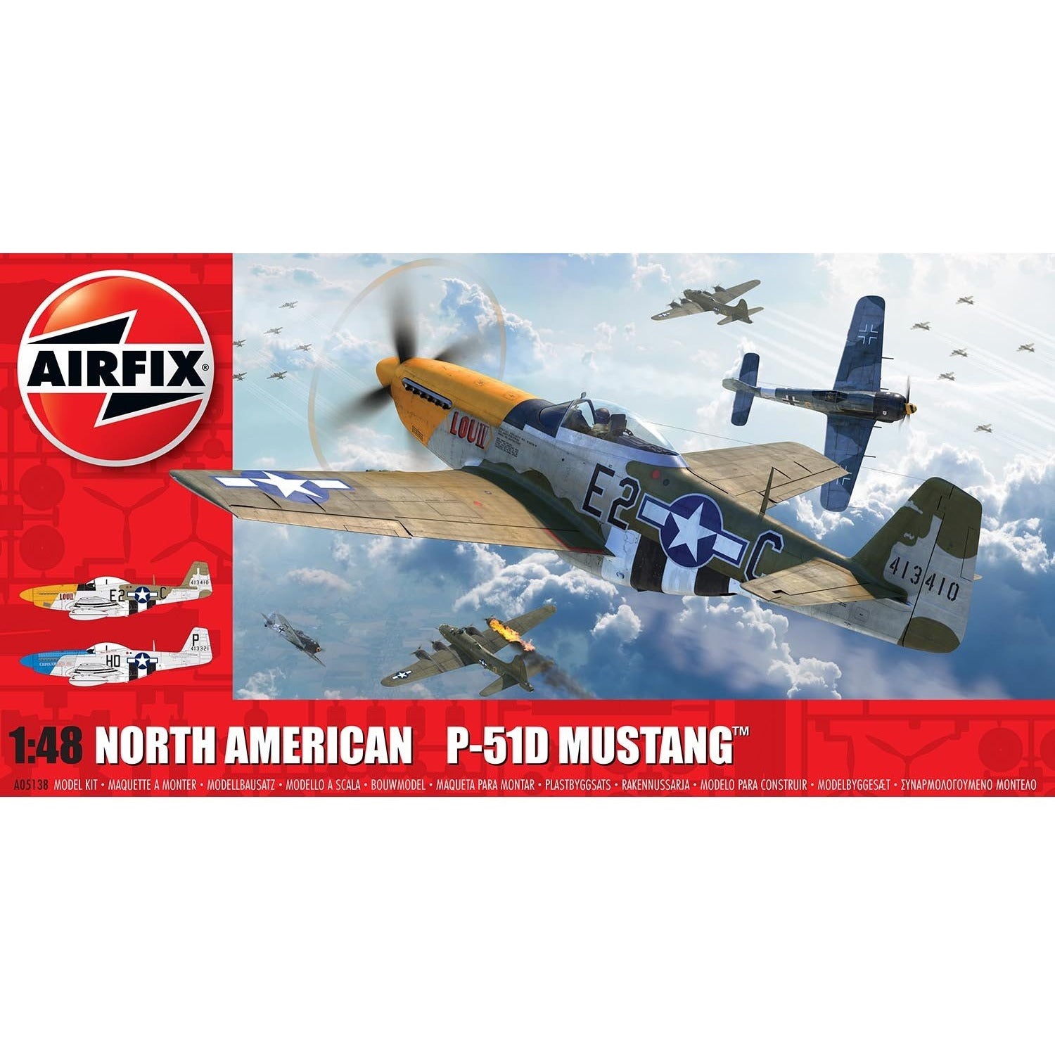 North American P-51D Mustang 1/48 by Airfix