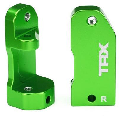 TRA3632G L/R Aluminum Caster Blocks - Green