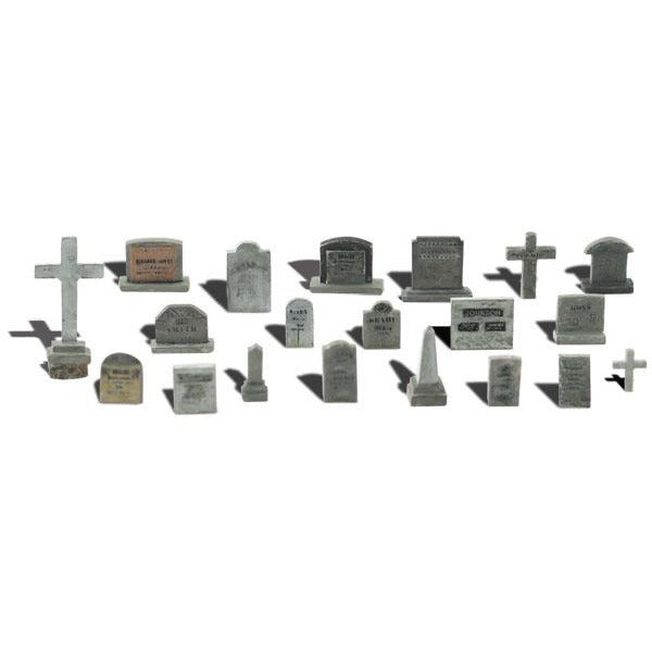 Woodland Scenics Tombstones 20pcs (HO) WOO1856