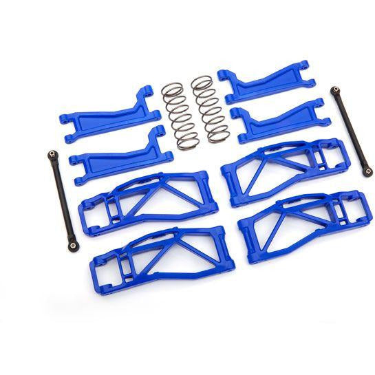 TRA8995X Traxxas Suspension kit, WideMAXX, blue