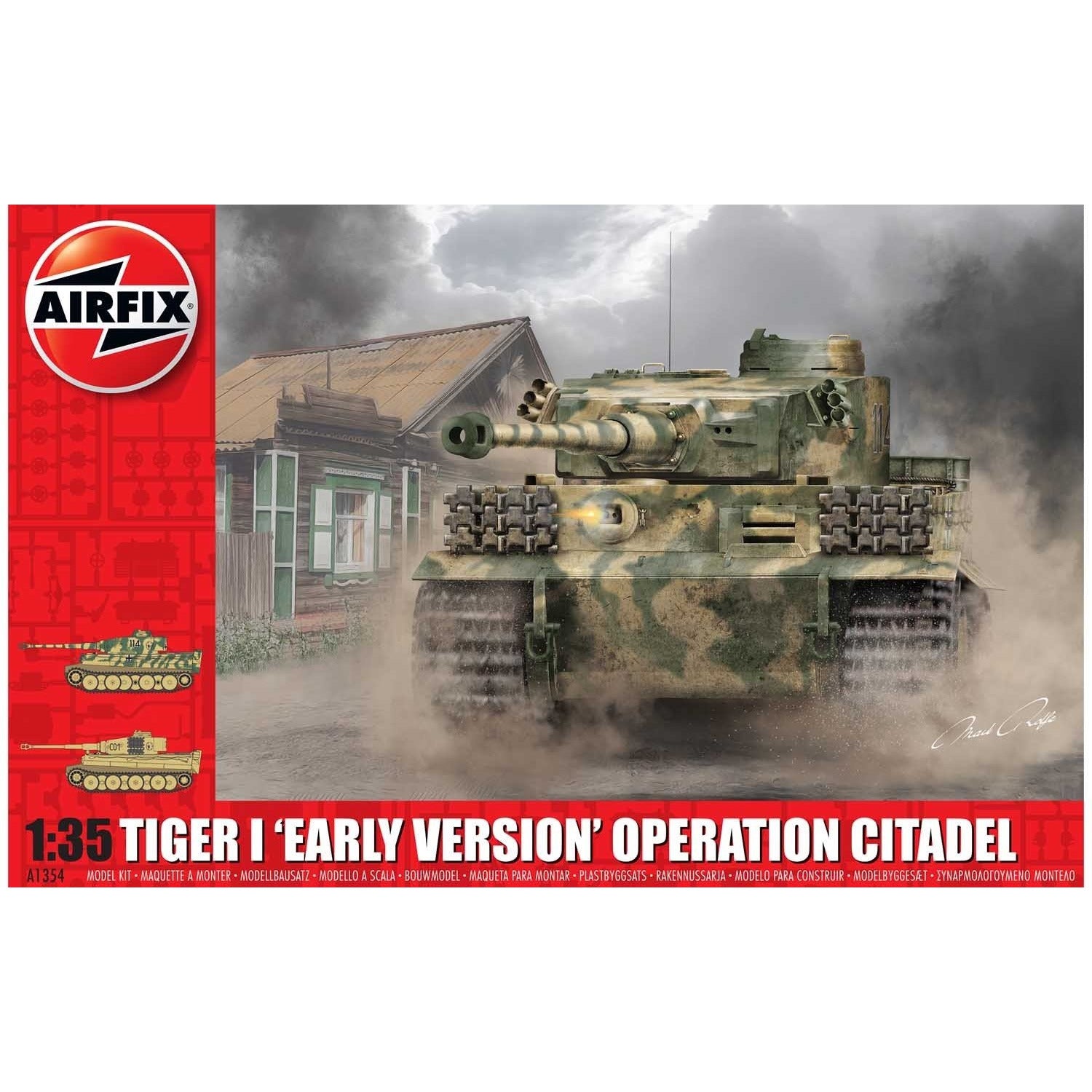 Tiger I Early Version Operation Citadel 1/35 #01354 by Airfix