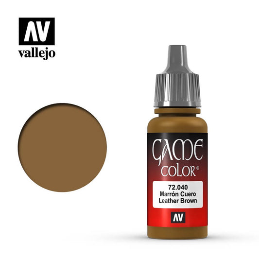 VAL72040 Game Color Leather Brown