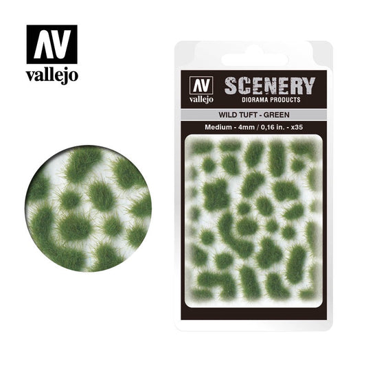 Vallejo Wild Tuft Green - Medium SC406