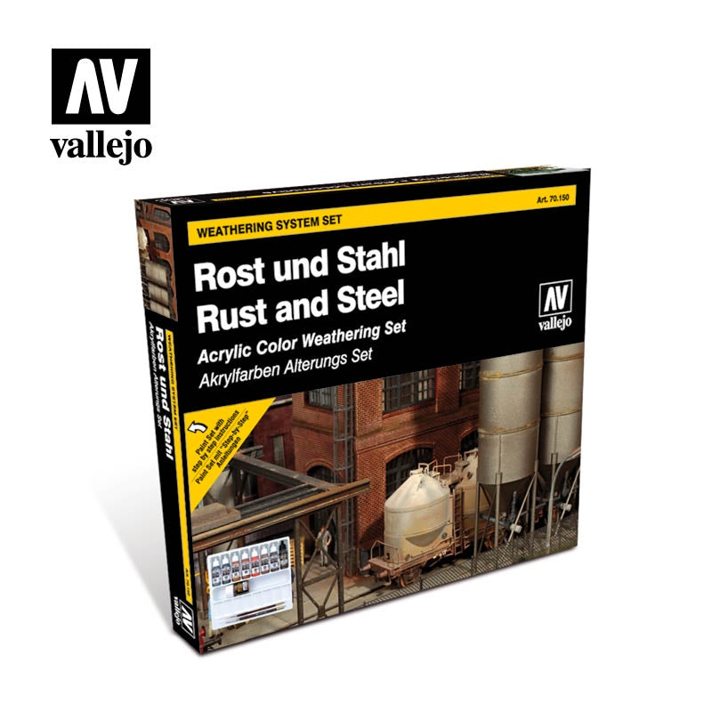 VAL70150 Rust and Steel Effects Set