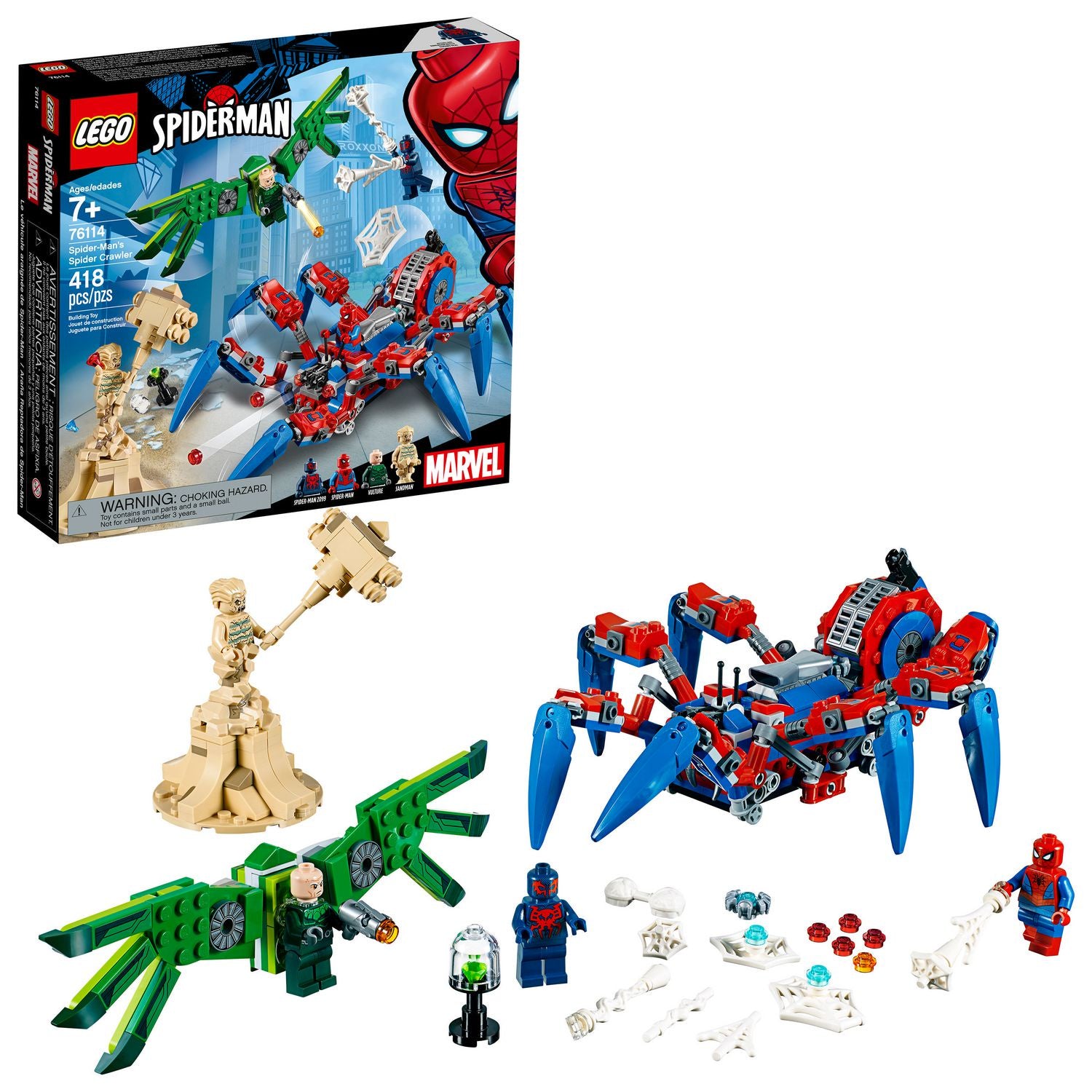 Lego Marvel Super Heroes: Spider-Man's Spider Crawler 76114