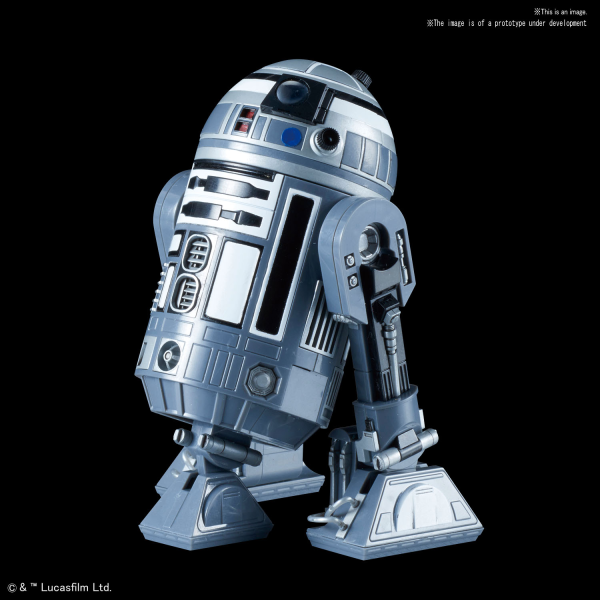 Star Wars R2-Q2 Droid 1/12 Action Figure Model Kit #5057710 by Bandai