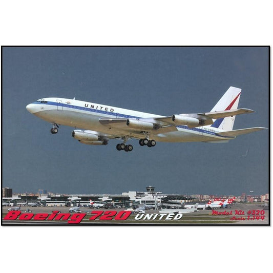 Boeing 720 United 1/144 by Miniart