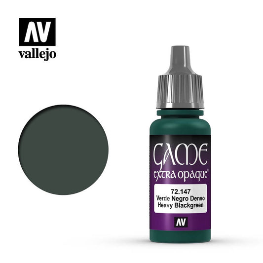 VAL72147 Extra Opaque Heavy Black Green