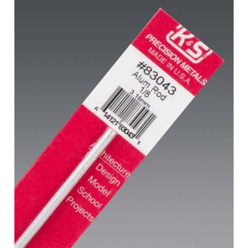 K&S Aluminium Rod - 1/8" KSE83043