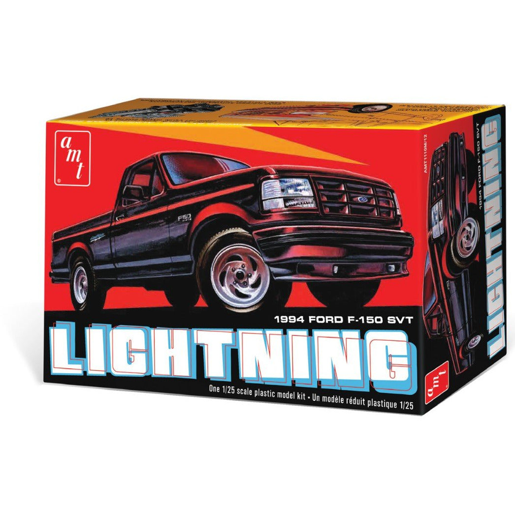 1994 Ford F150 Lightning Pickup 1/25 Model Car Kit #1110 by AMT