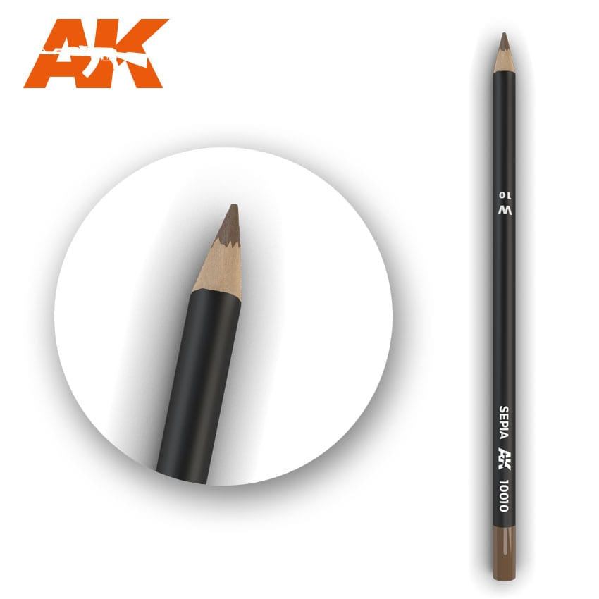 AK Weathering Pencil - Sepia