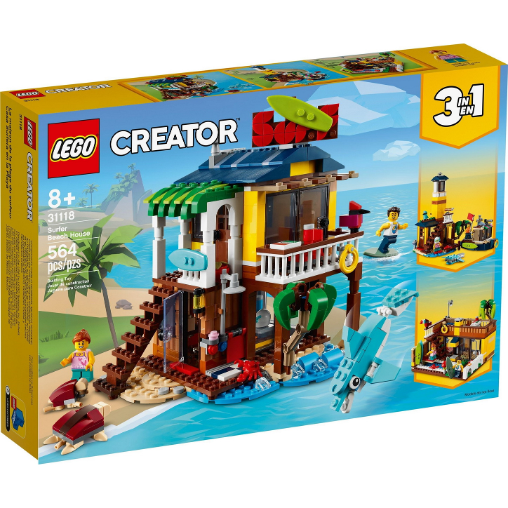 Lego Creator: Surfer Beach House 31118