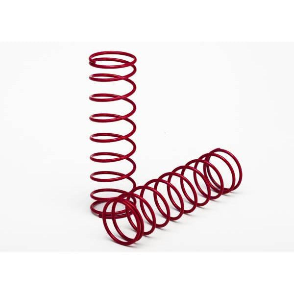 TRA3758R Springs, front (red) (2)