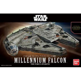 Millennium Falcon (The Force Awakens) 1/144 Star Wars Model Kit #0202288 by Bandai