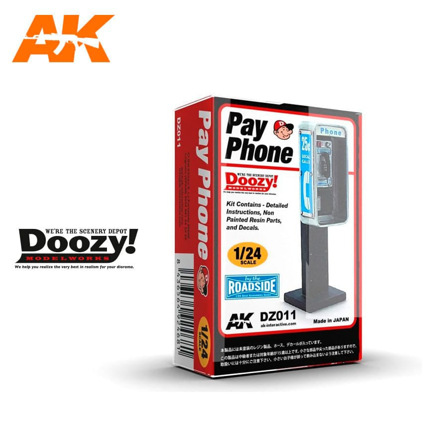 Pay Phone 1/24 Detail Kit by Doozy