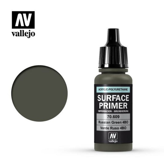 VAL70609 Acrylic Polyurethane Primer - Russian Green (17ml)