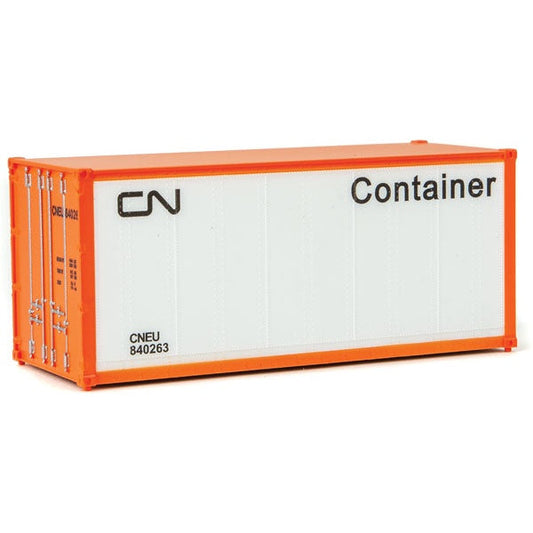 20' Smooth-Side Container - Ready to Run Walthers SceneMaster #8653