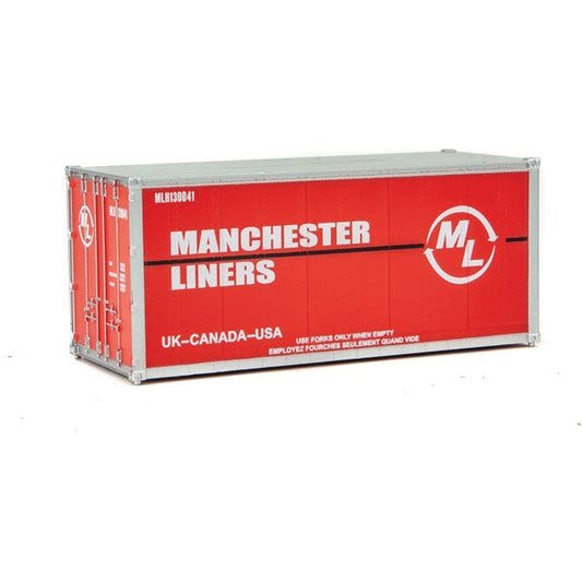 20' Smooth-Side Container - Ready to Run Walthers SceneMaster #8656