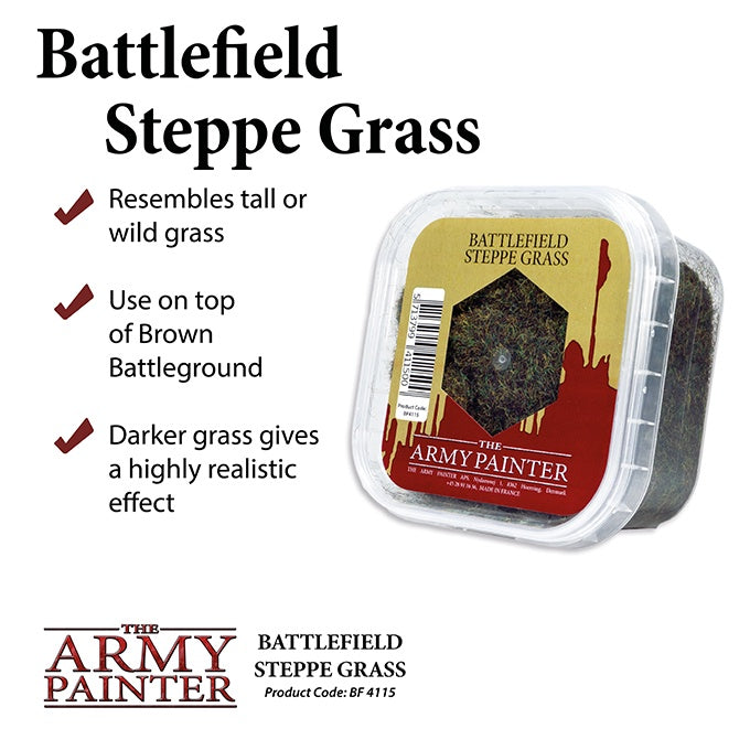 The Army Painter BattleFields: Static Steppe Grass (150ml) TAPBF4115