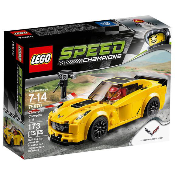 Lego Speed Champions: Chevrolet Corvette Z06 75870