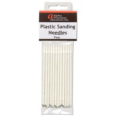 Alpha Abrasives Plastic Sanding Needle Fine ALP403