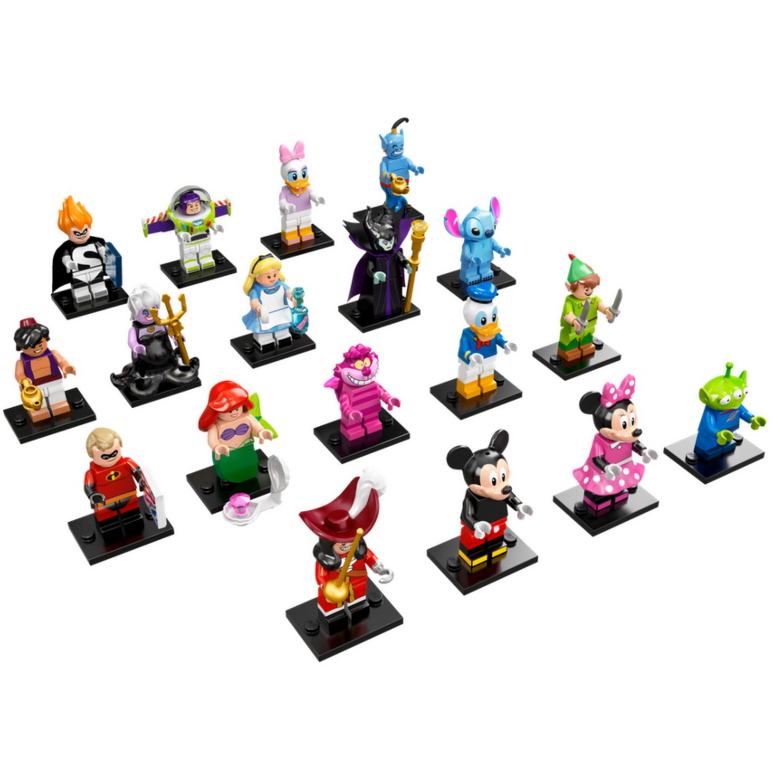 Lego Collectible Minifigures: Disney Collectible Minifig Series 1 71012 - COMPLETE SET OF 18