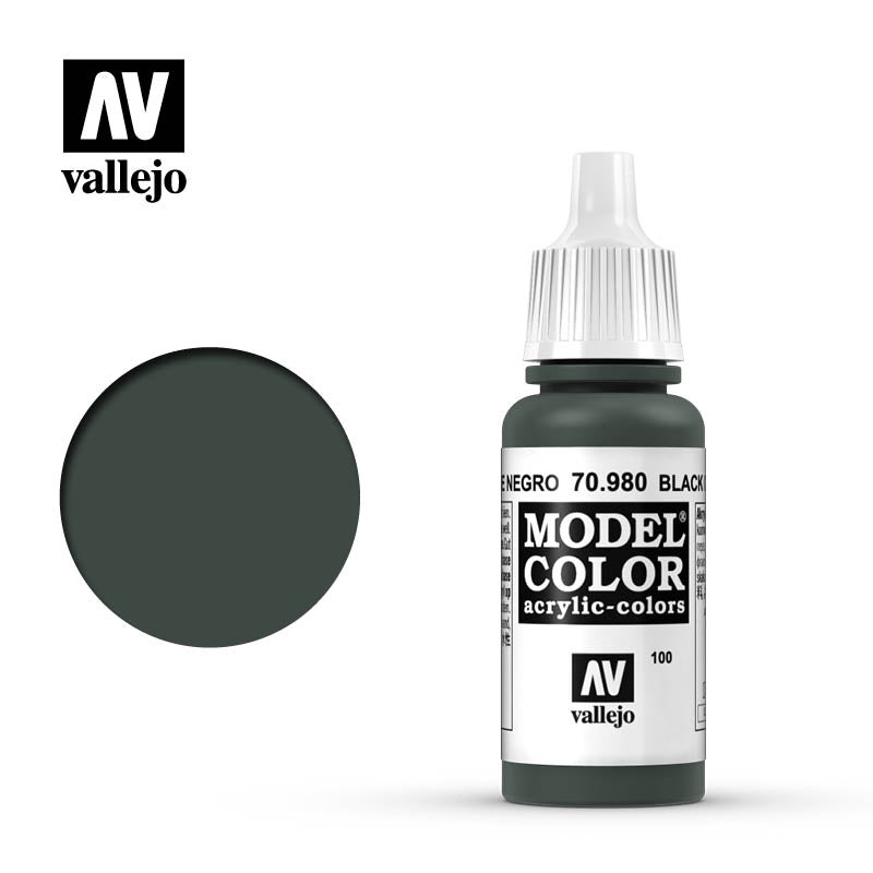 VAL70980 Model Color Black Green (100)