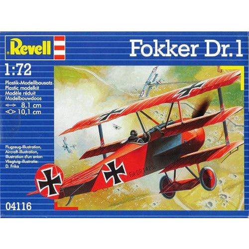 Fokker Dr. 1 Starter Set 1/72 by Revell