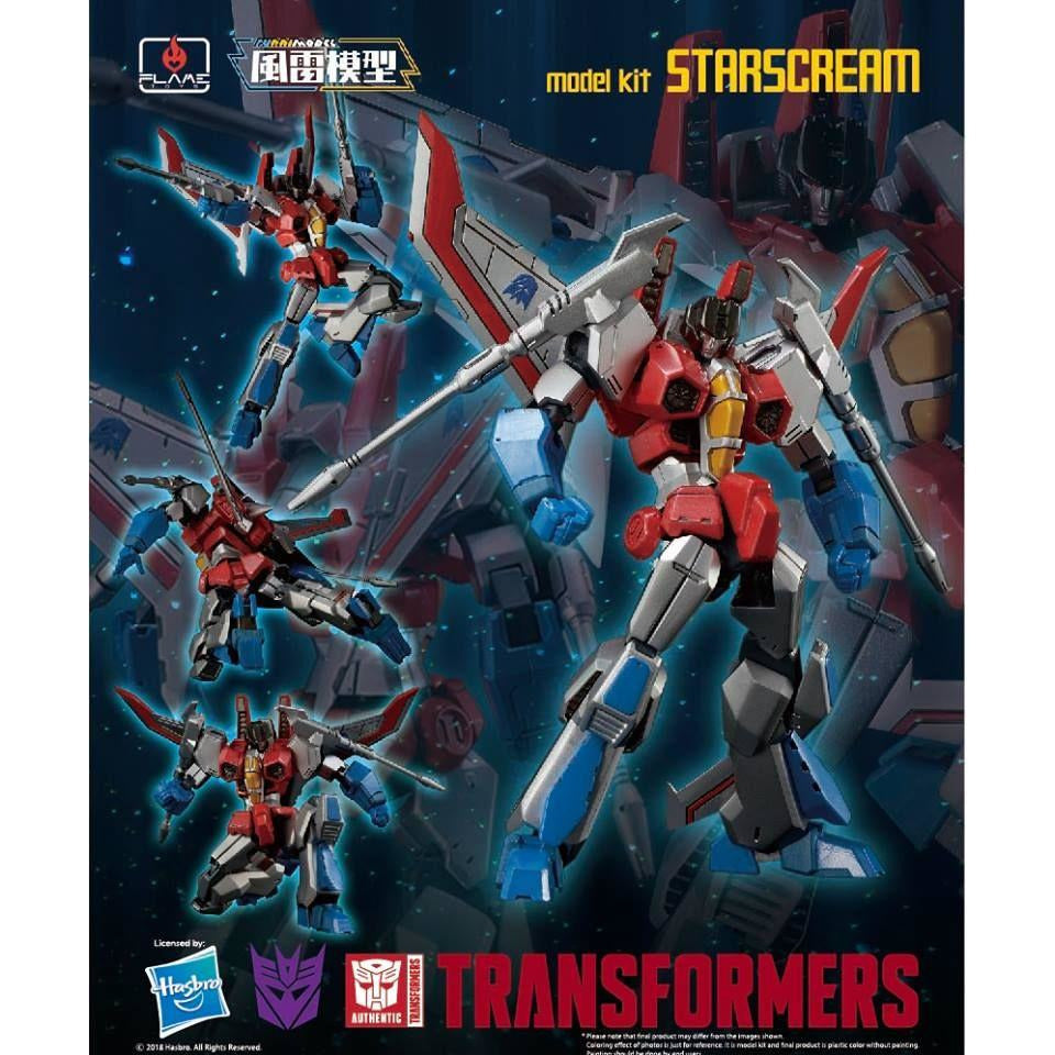 Starscream Transformers Furai Model #51228 Action Figure Model Kit by Flame Toys