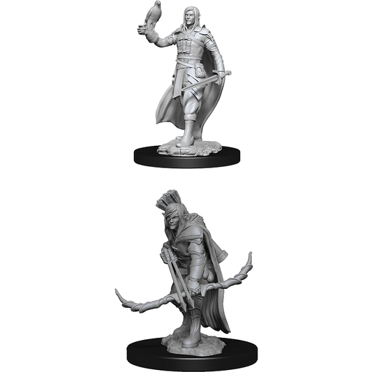 D&D Unpainted Mini - Elf Ranger Male 90141