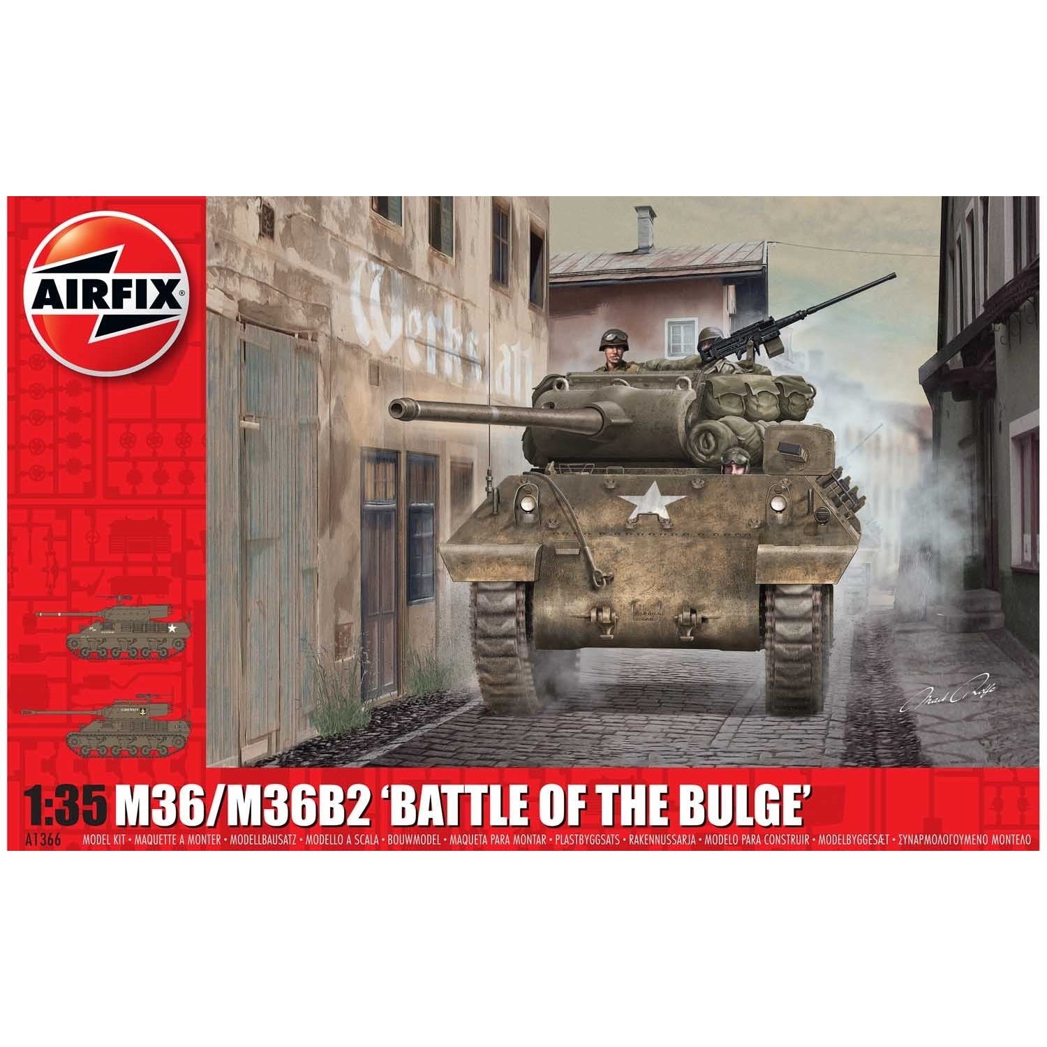 M36/M36B2 Battle of the Bulge 1/35 by Airfix