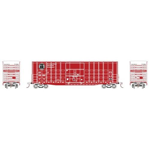50' High Cube Waffle Side Boxcar CP #220845 (HO)