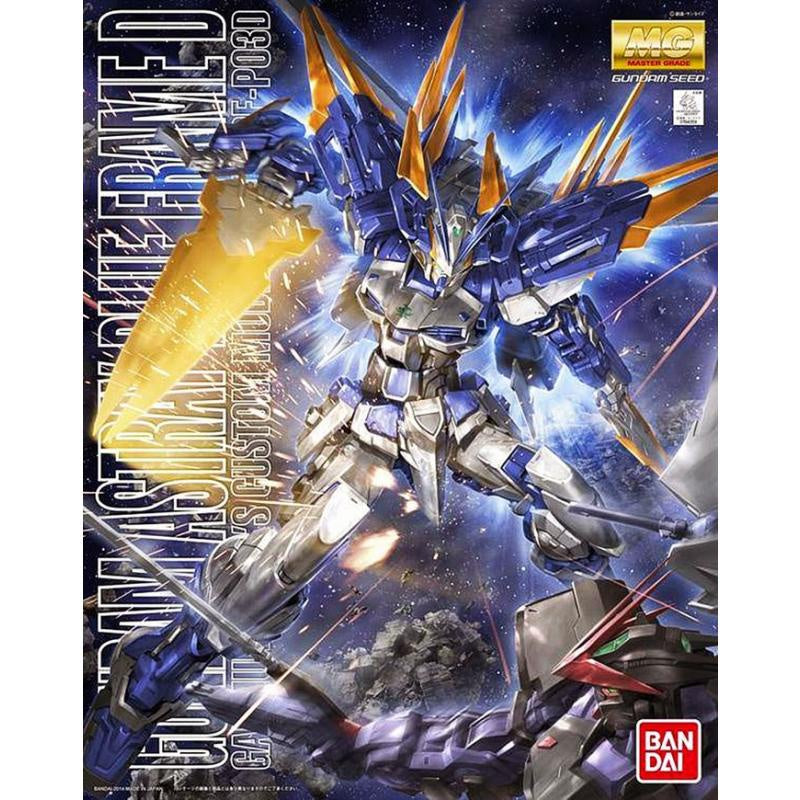 MG 1/100 Build Fighters-P03D Gundam Astray Blue Frame D #5063047 by Bandai