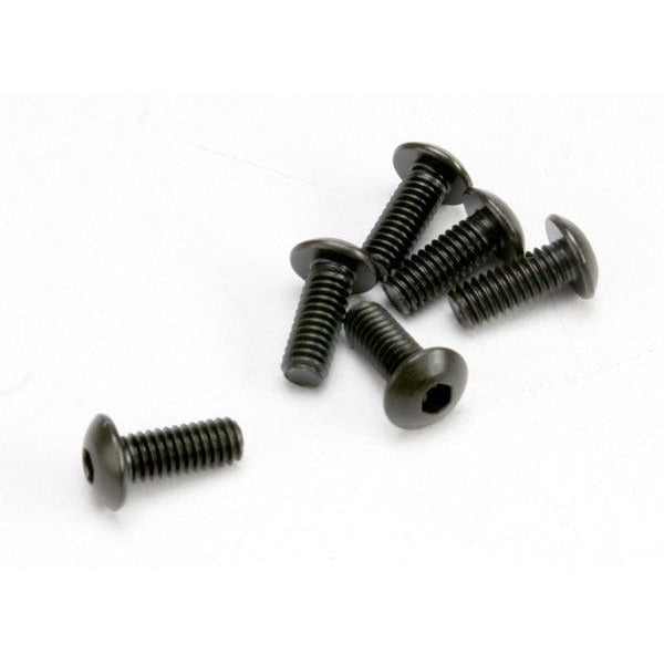 TRA3936 4x10mm Button Head Machine Screws (6)