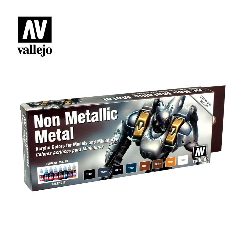 VAL72212 Non Metallic Metal Paint Set