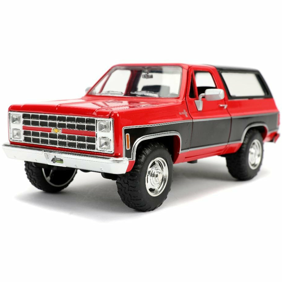 Jada Just Trucks 1980 Chevy K5 Blazer Stock - Glossy Red 1/24 #31593