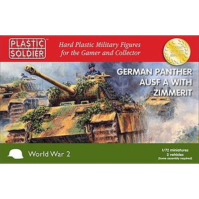 Panther Ausf A with zimmerit 1/72 by Plastic Soldier
