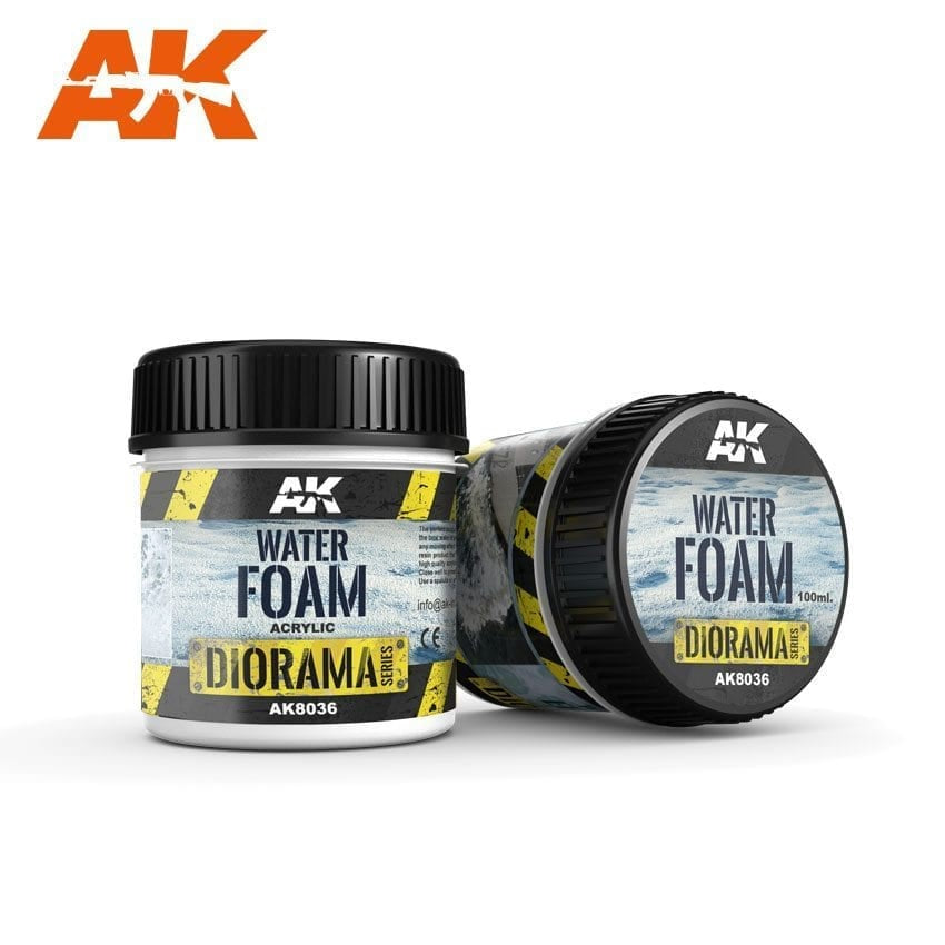 AK Interactive Water Foam (100ml) (Acrylic) AK-8036