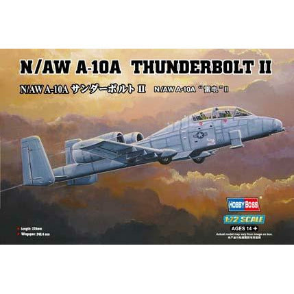 N/AW A-10A Thunderbolt II 1/72 #80267 by Hobby Boss