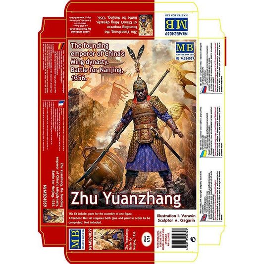 Zhu Yuanzhang The Founding Emperor of China's Ming Dynasty Battle for Nanjing, 1356 1/24 #MB24059 by Master Box