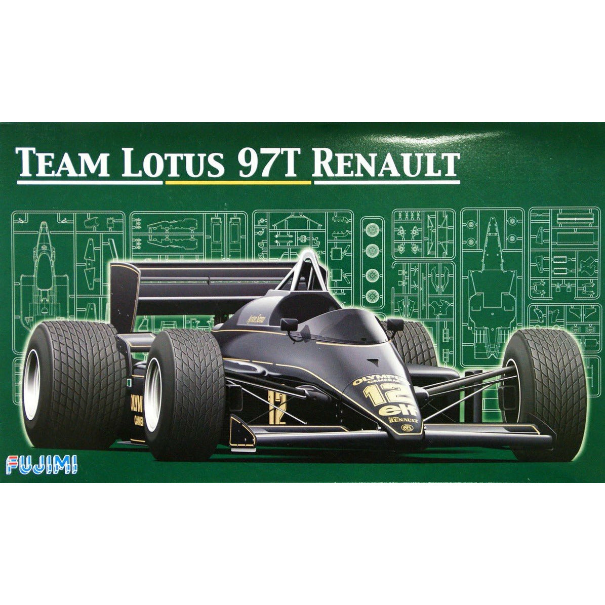 Team Lotus 97T Renault, 1985 1/20 #091952 by Fujimi