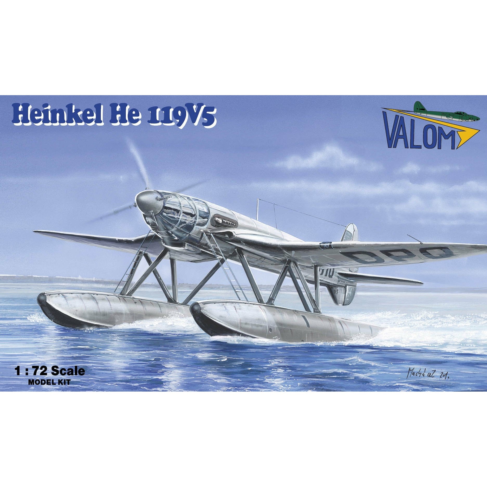 Heinkel He 119V5 1/72 #72111 by Valom