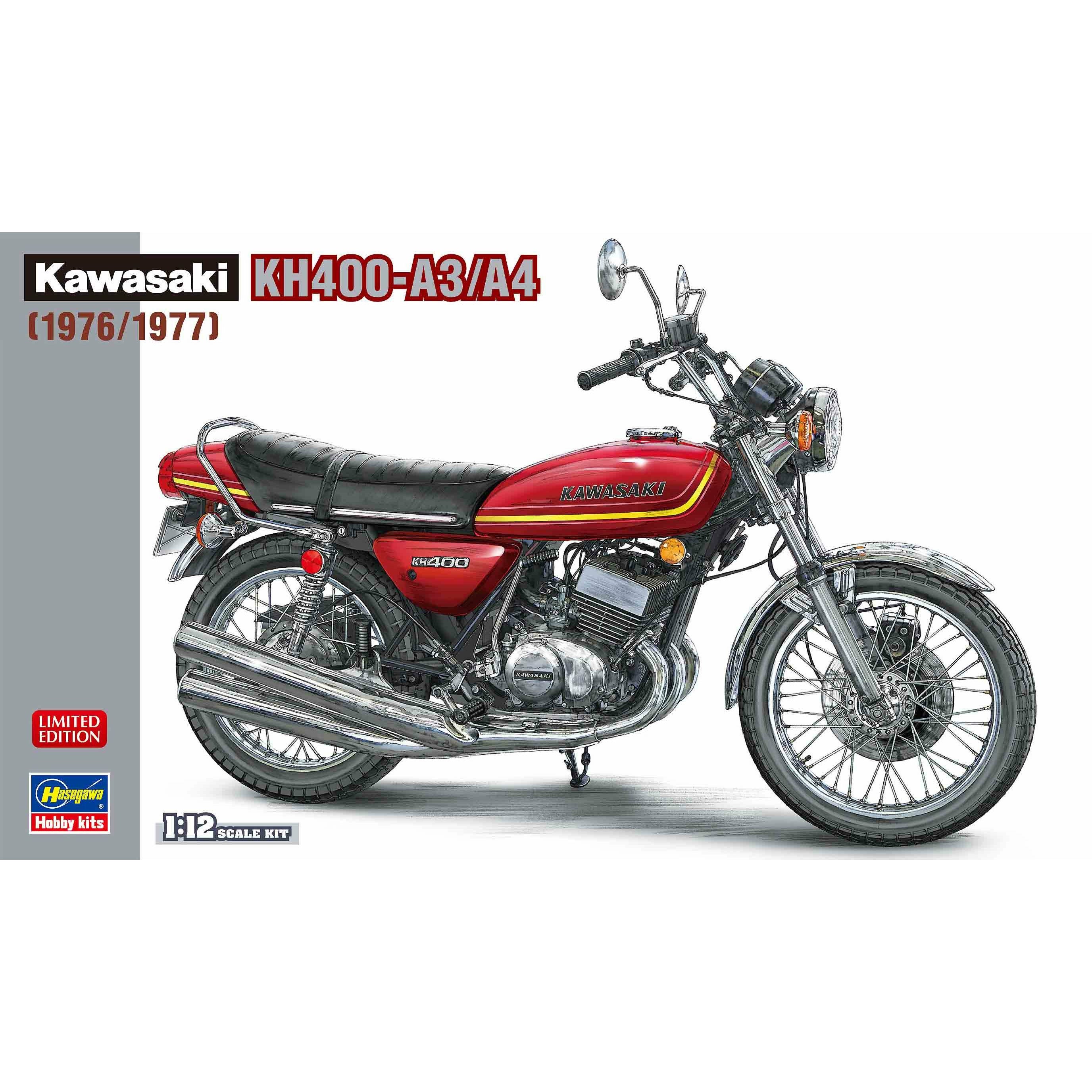 Kawasaki KH400-A3/A4 1976 / 1977 1/12 #21720 by Hasegawa